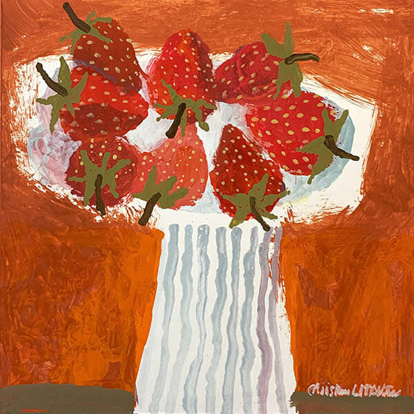 McArthur, Strawberries on a high dish