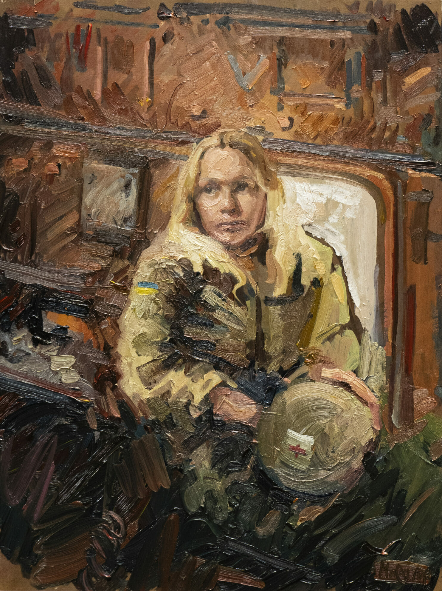 15. Victoria, oil on panel, 40 x 30