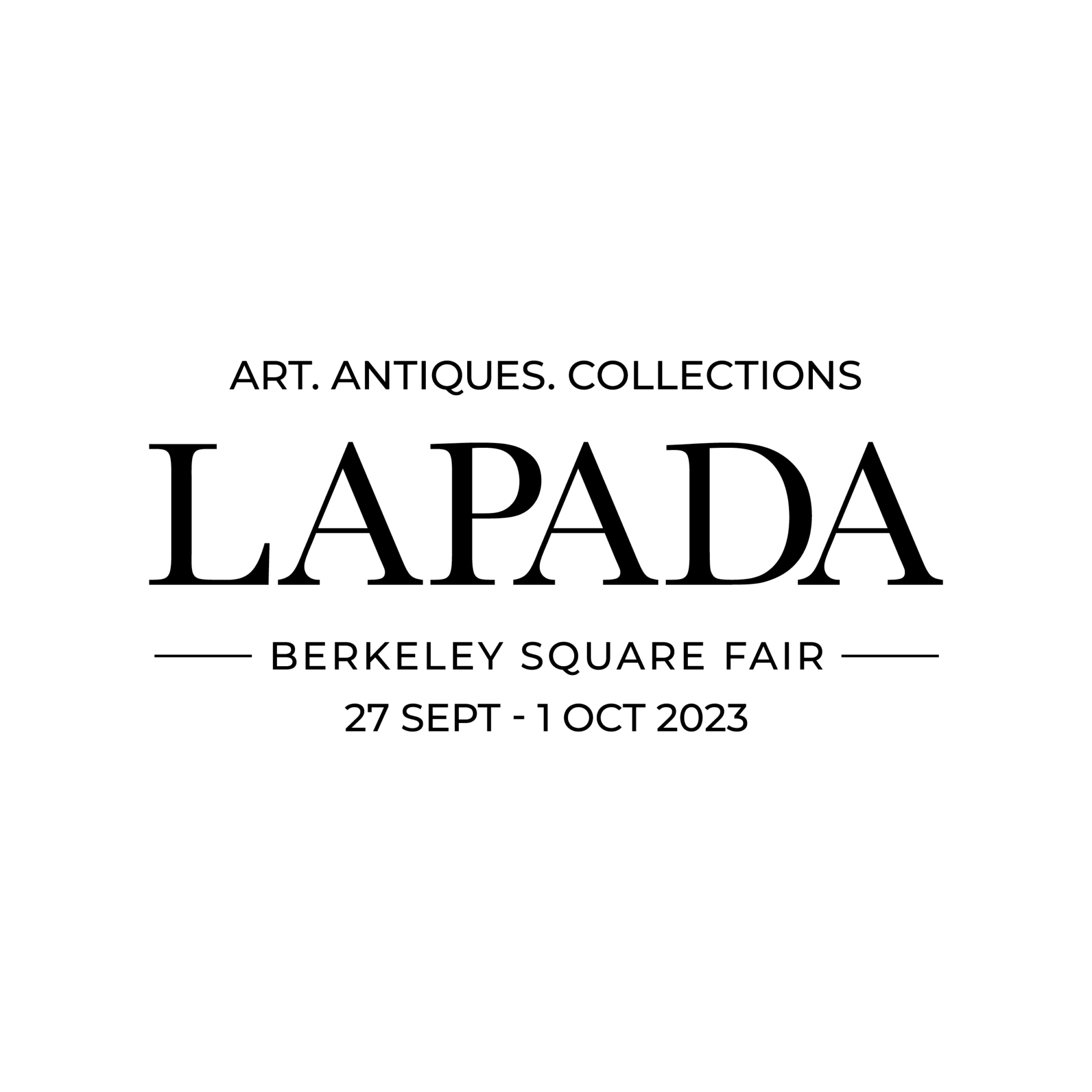 LAPADA logo with dates