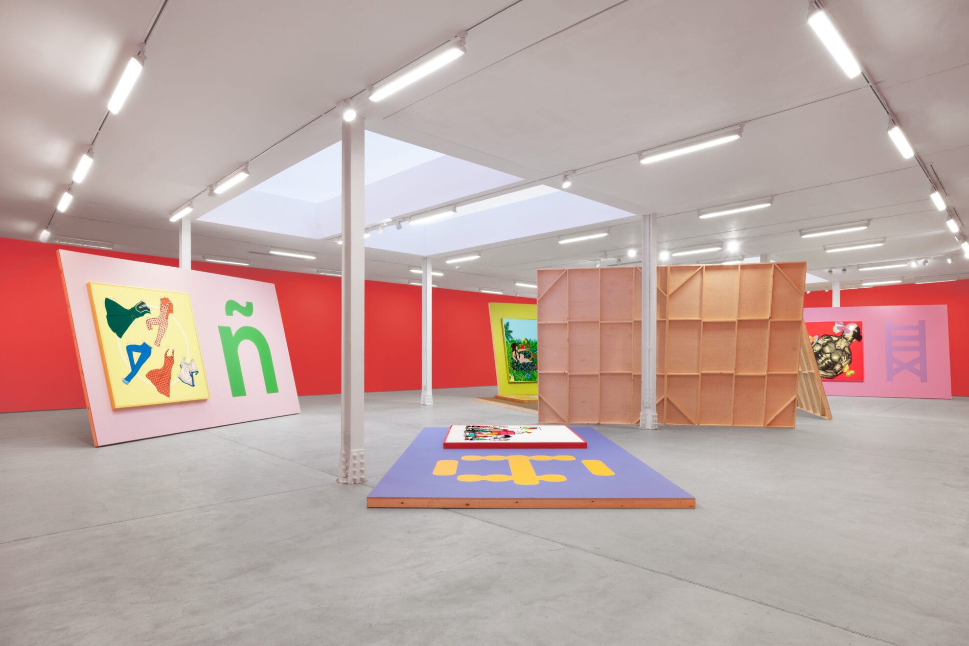 Install_view_Alex_Da_Corte__Helter_Shelter_or_The_Red_Show_or.2020_Selected_View_3__CROPPED_VIEW__Photo_Eva_Herzog_high_quality-SADIE-COLES.jpeg